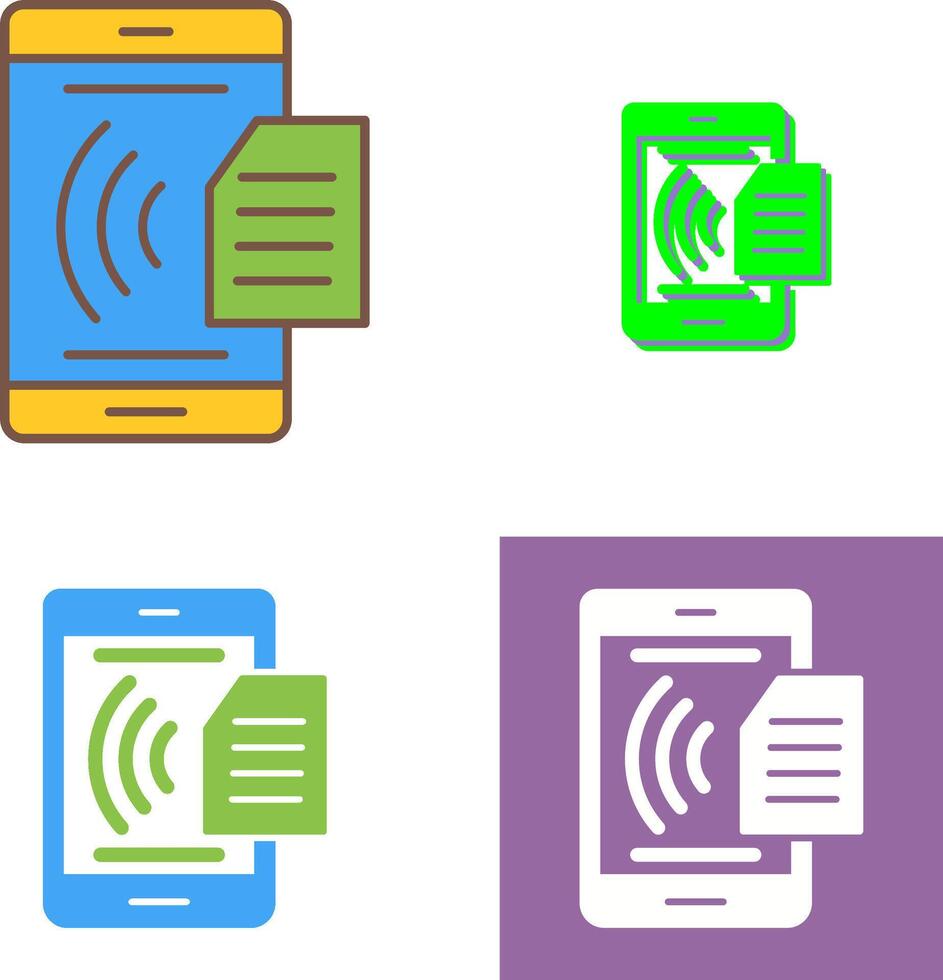 Smart Phone Icon Design vector