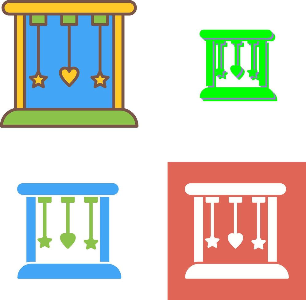 Cradle Icon Design vector