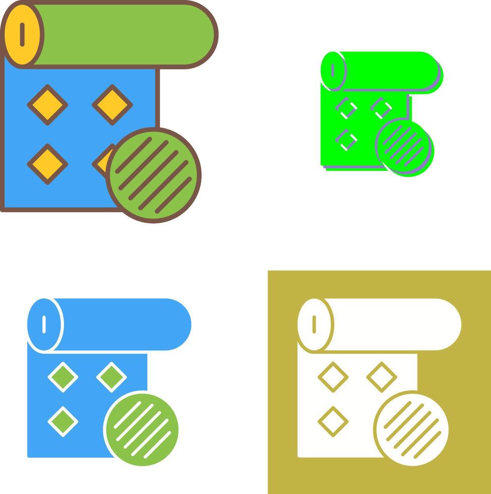 Wallpaper Icon Design vector