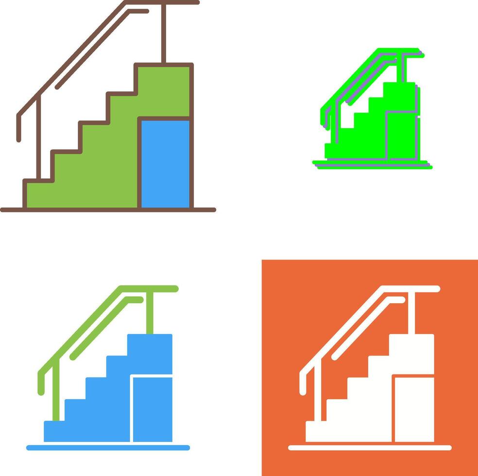 Stairs Icon Design vector