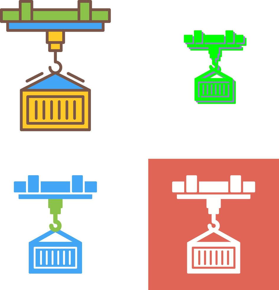 Crane Icon Design vector