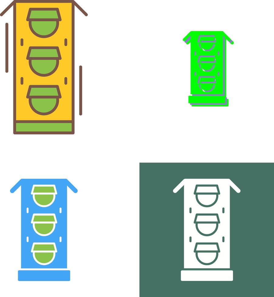 Traffic Lights Icon Design vector