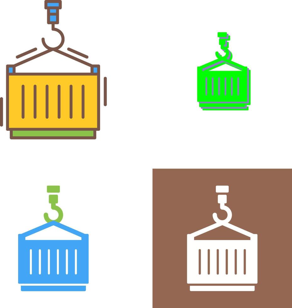 Crane Icon Design vector
