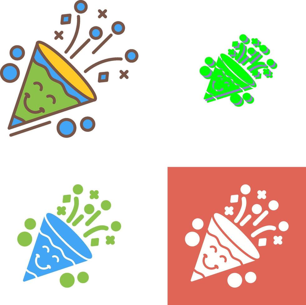 Poppers Icon Design vector