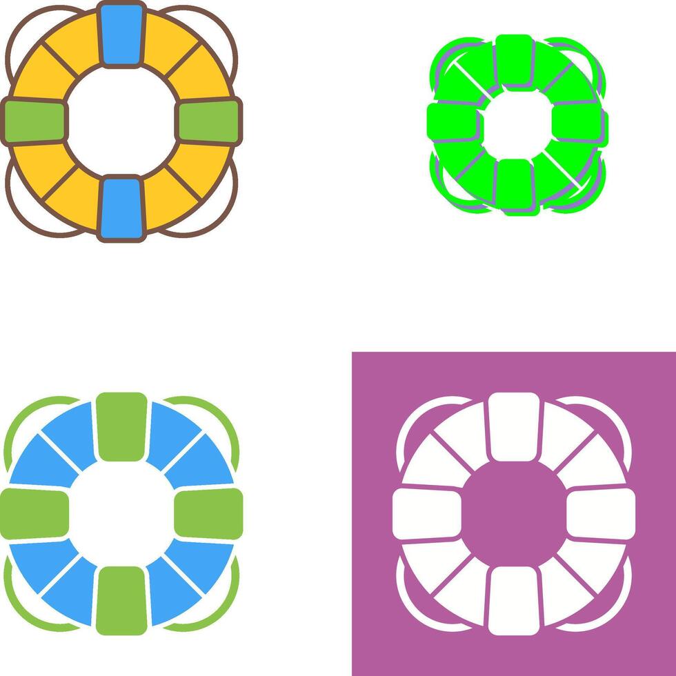 Lifesaver Icon Design vector