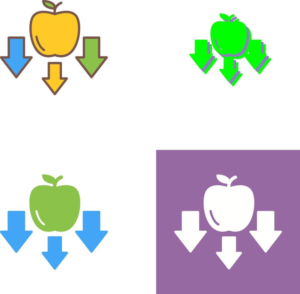 Gravity Icon Design vector
