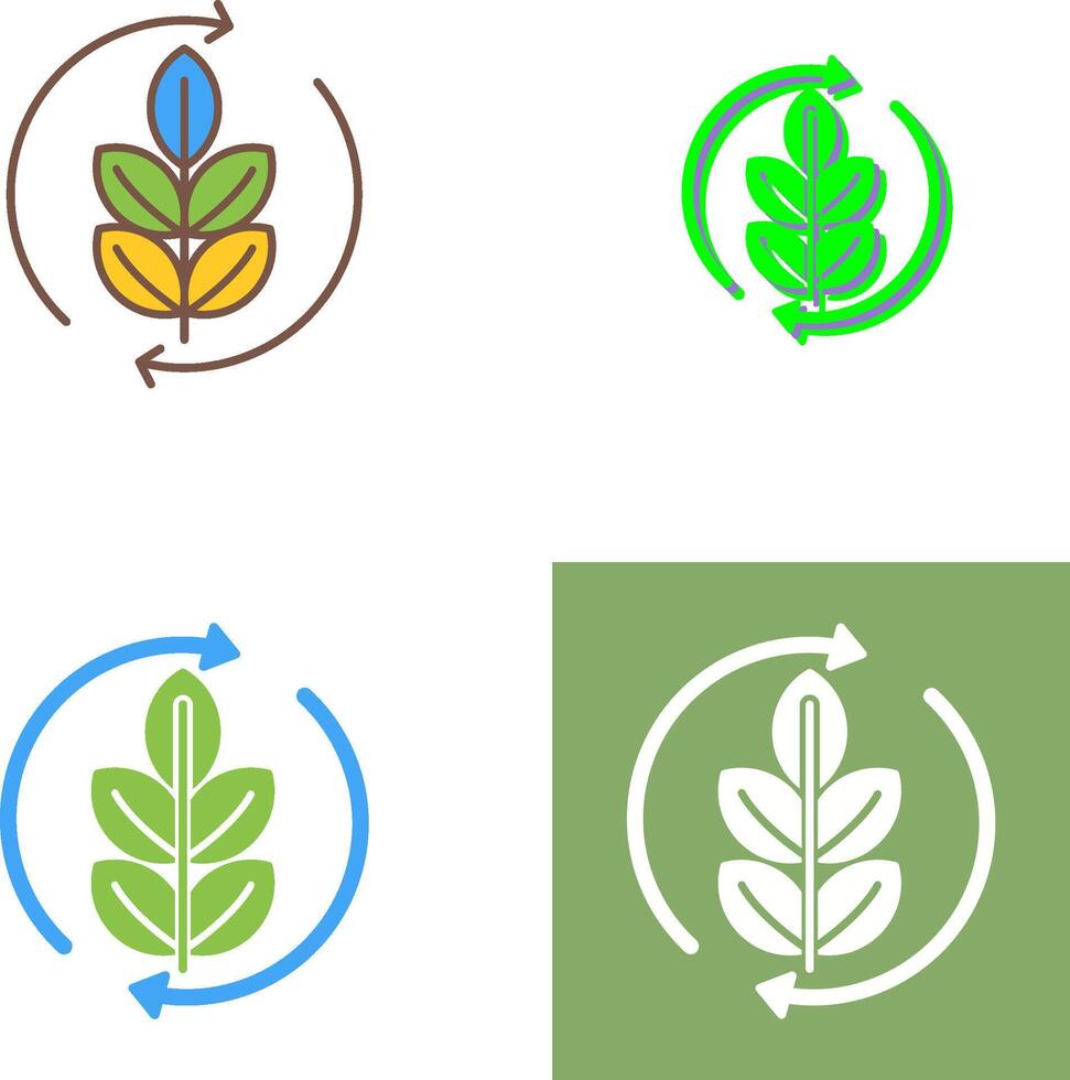 Agronomy Icon Design vector