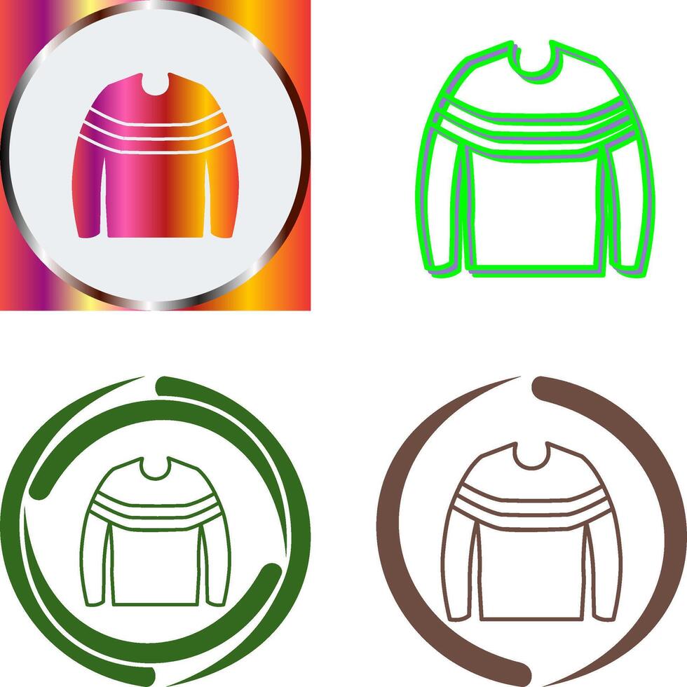 Sweater Icon Design vector