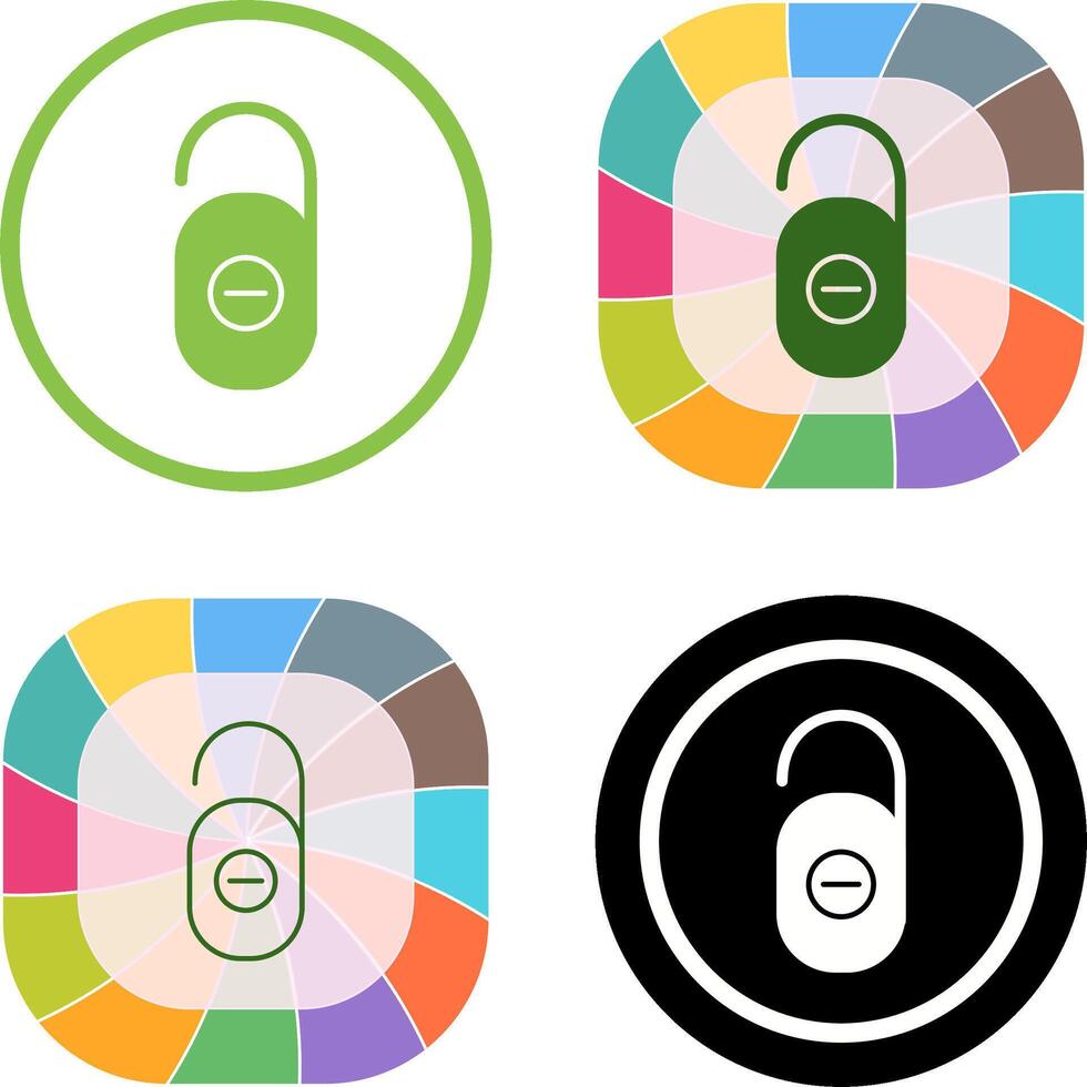 Do not Disturb Icon Design vector