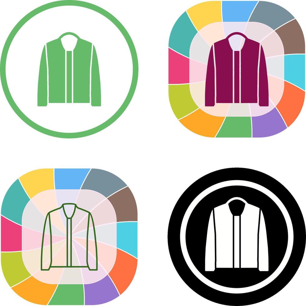 Jacket Icon Design vector