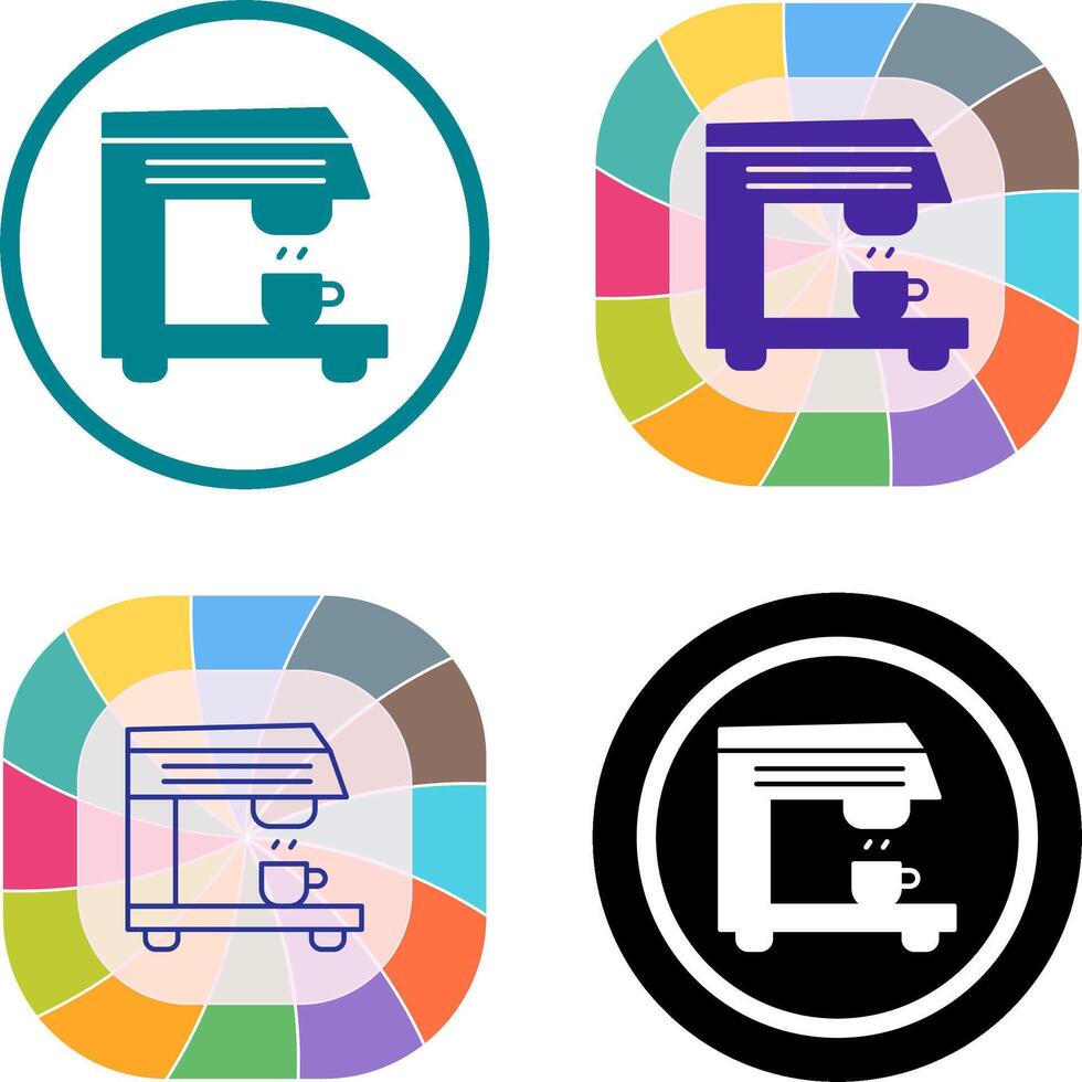 Coffee Machine Icon Design vector