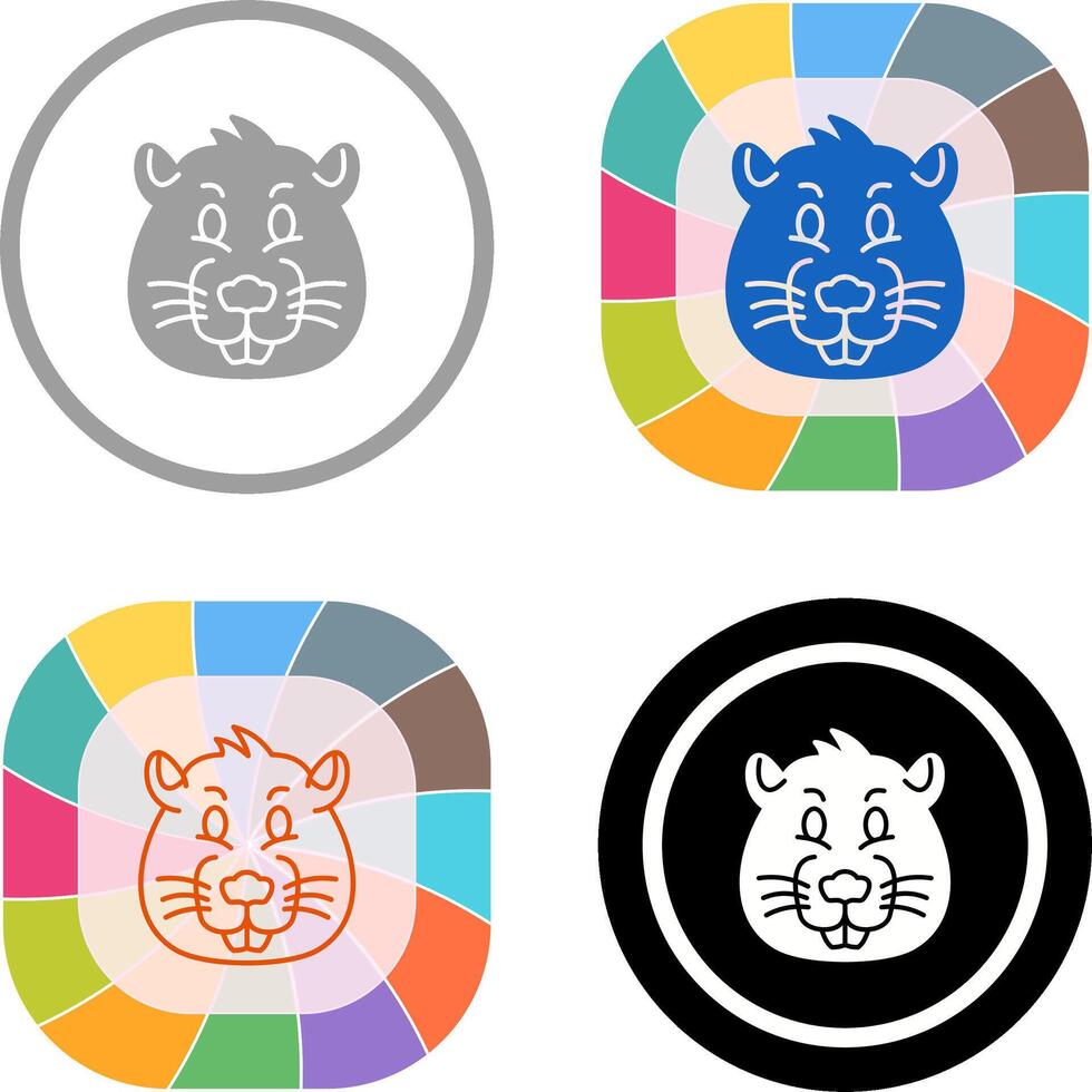Beaver Icon Design vector