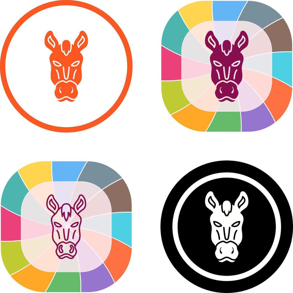 Horse Icon Design vector
