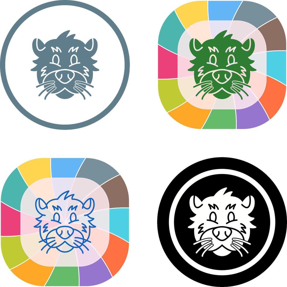 Otter Icon Design vector