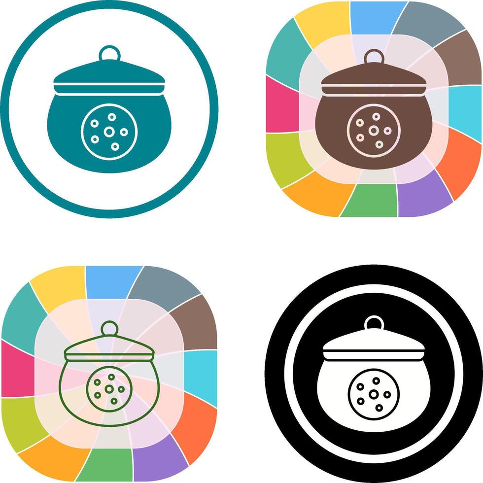 Cookie Jar Icon Design vector