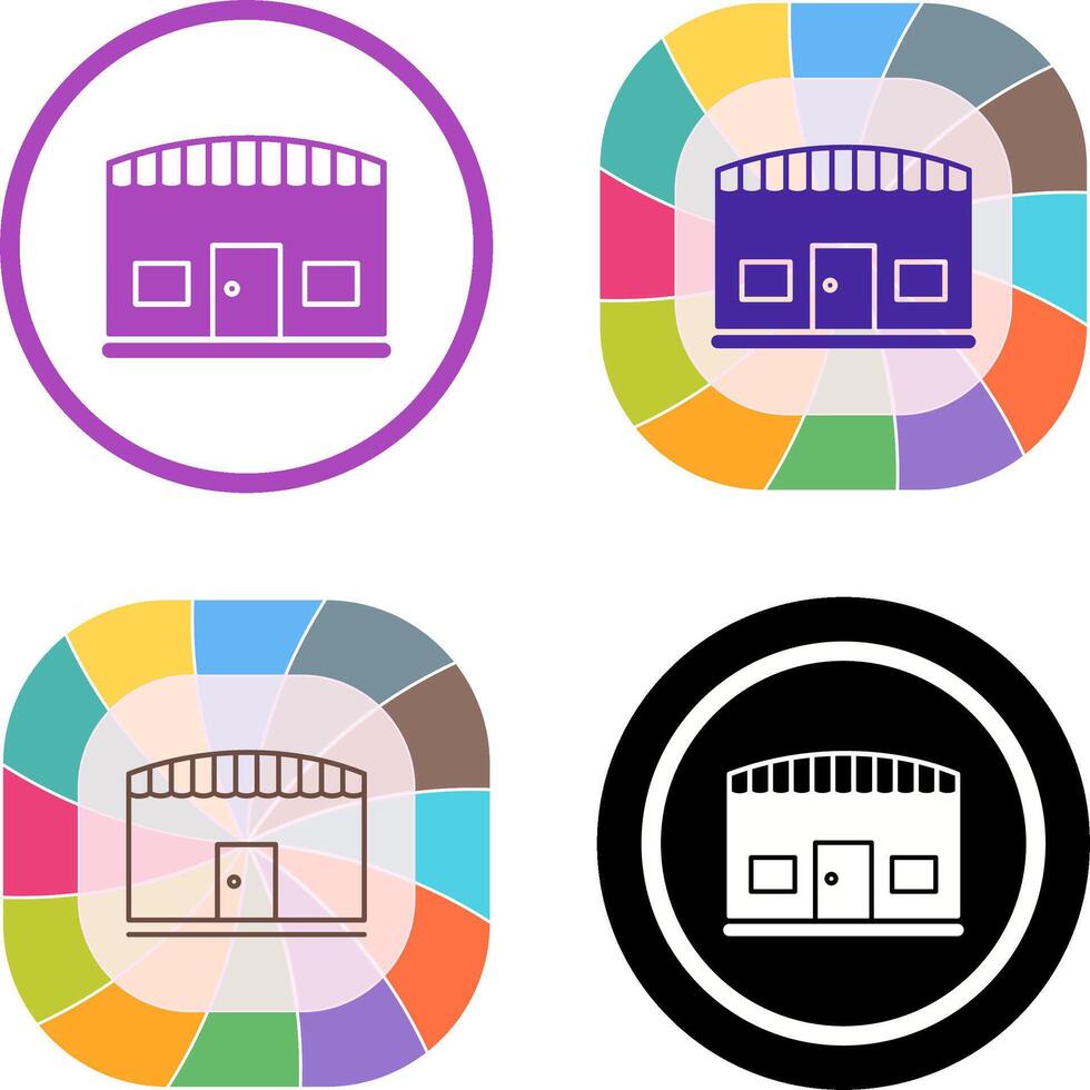 Unique Store Icon Design vector