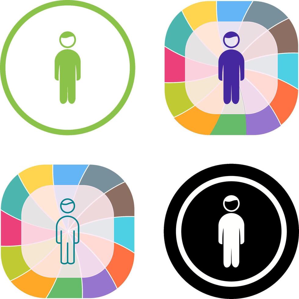 Tourist Icon Design vector
