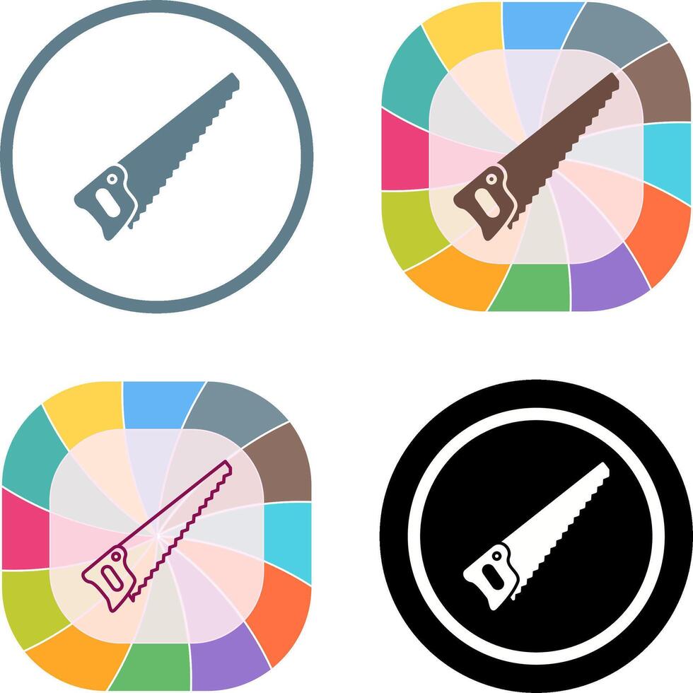 Saw Icon Design vector
