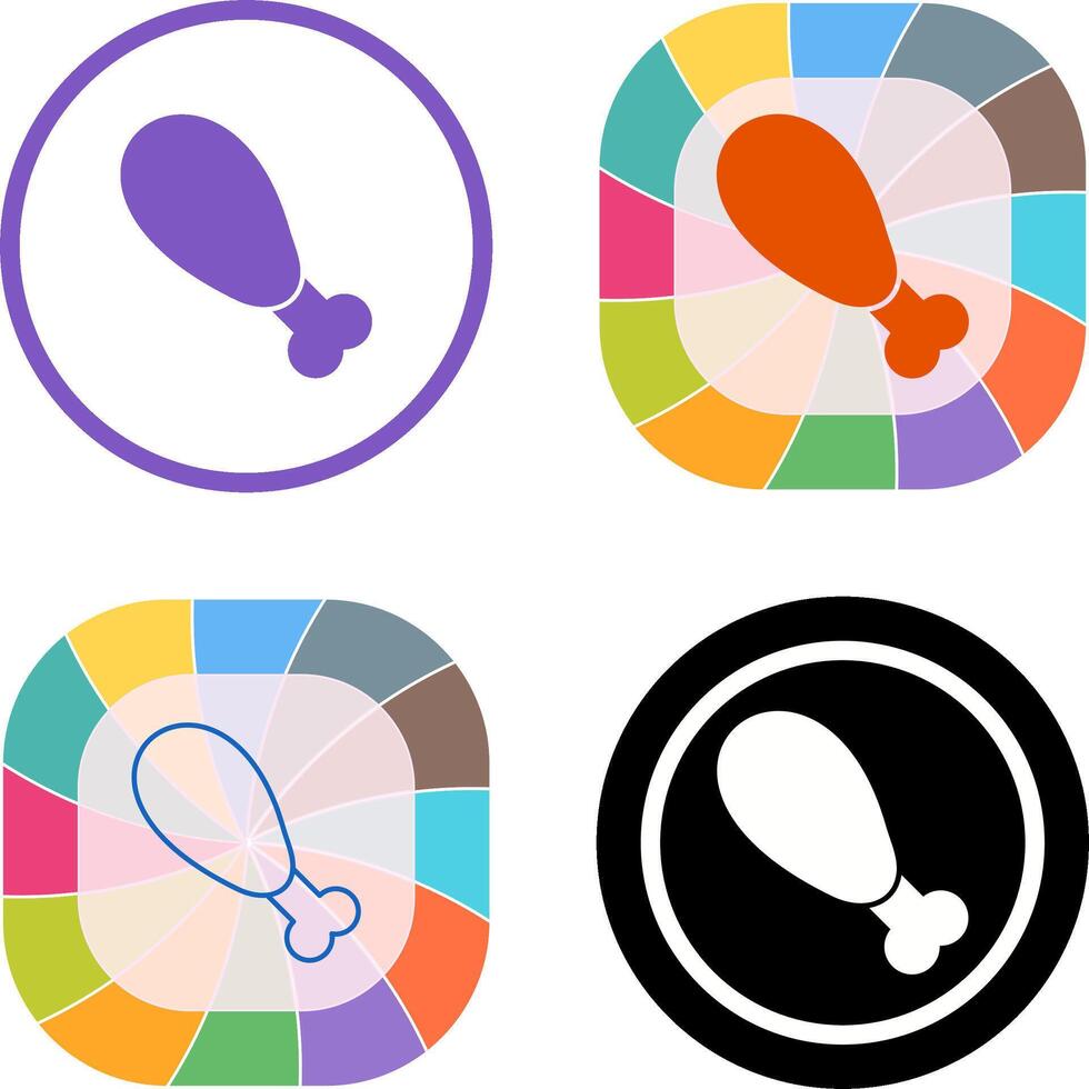 Leg Icon Design vector