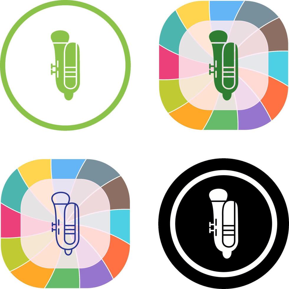 Tuba Icon Design vector