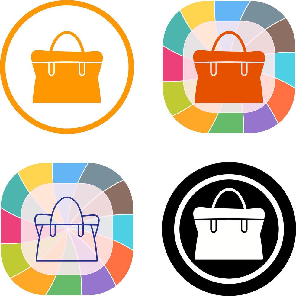 Bag Icon Design vector
