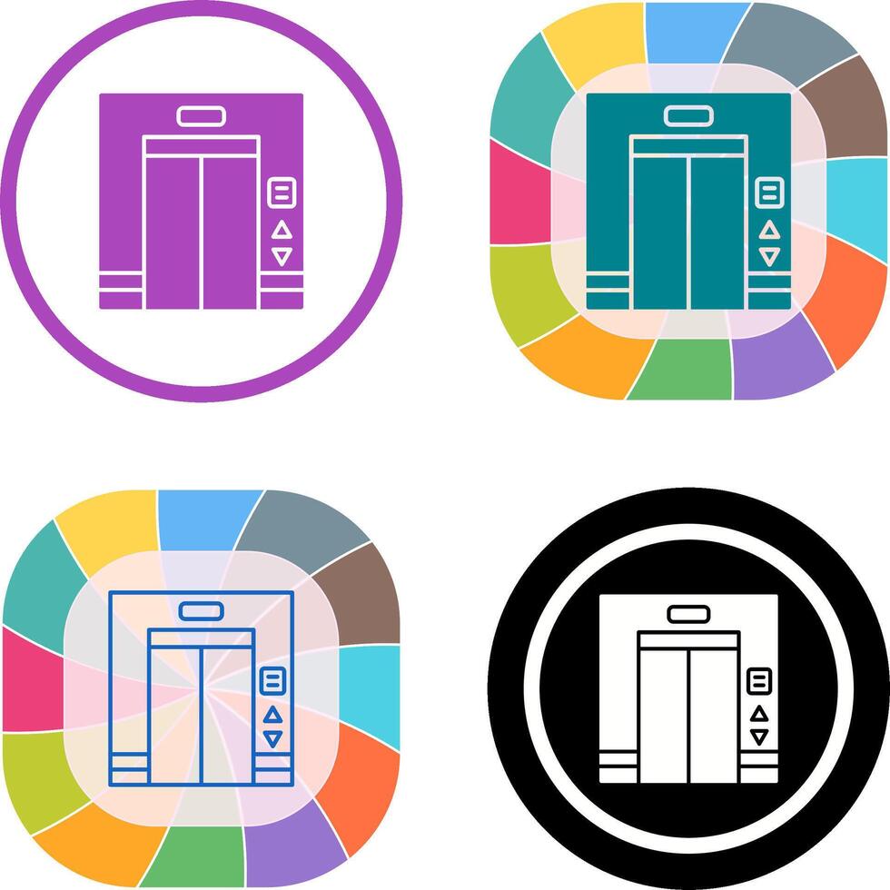 Elevator Icon Design vector