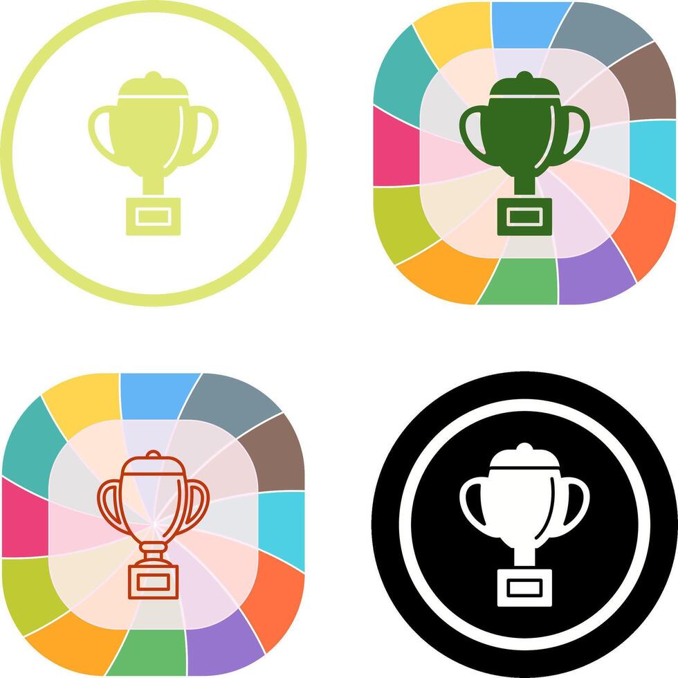 Trophy Icon Design vector