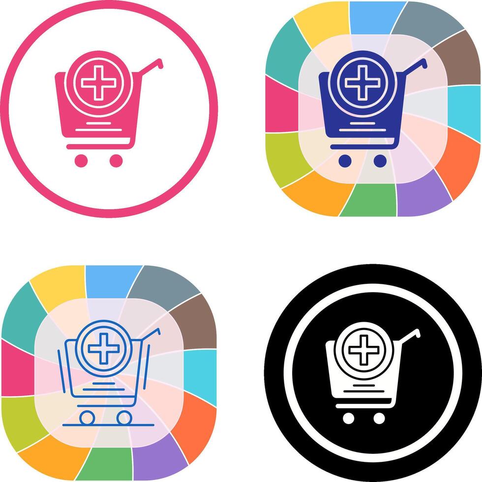 Add to Cart Icon Design vector