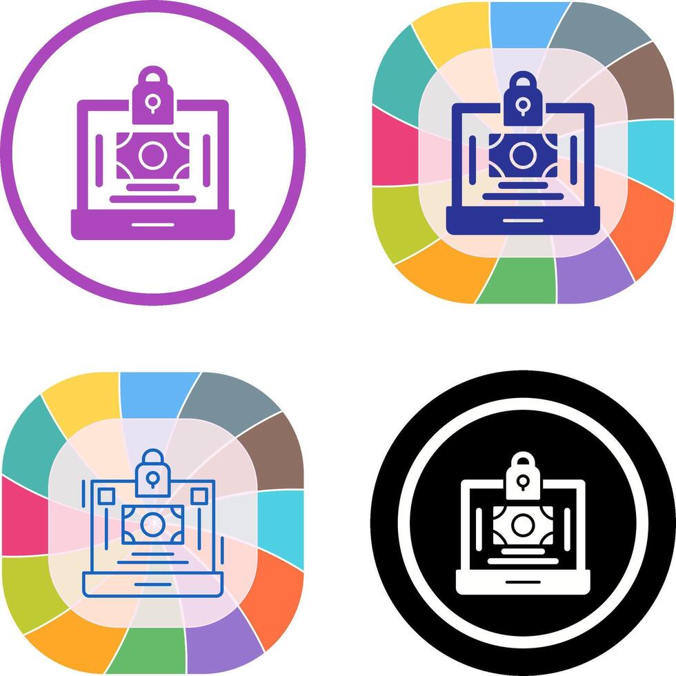 Secure Payment Icon Design vector