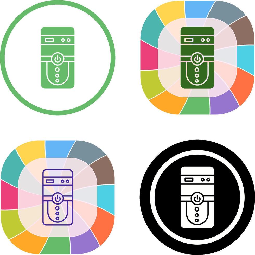 Cpu Icon Design vector