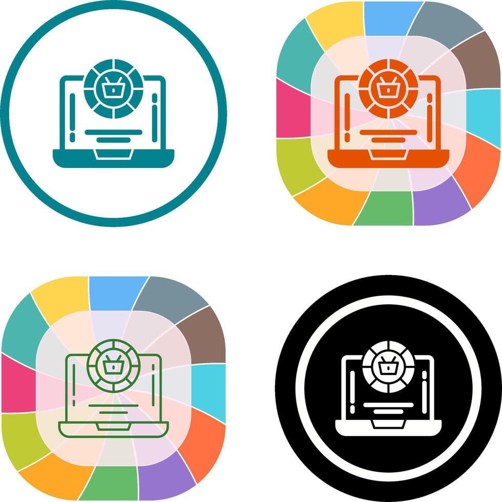 Token Icon Design vector