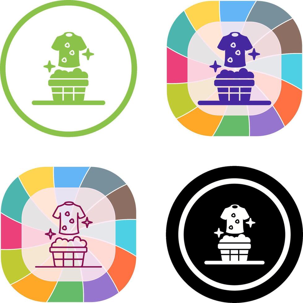 Laundry Icon Design vector