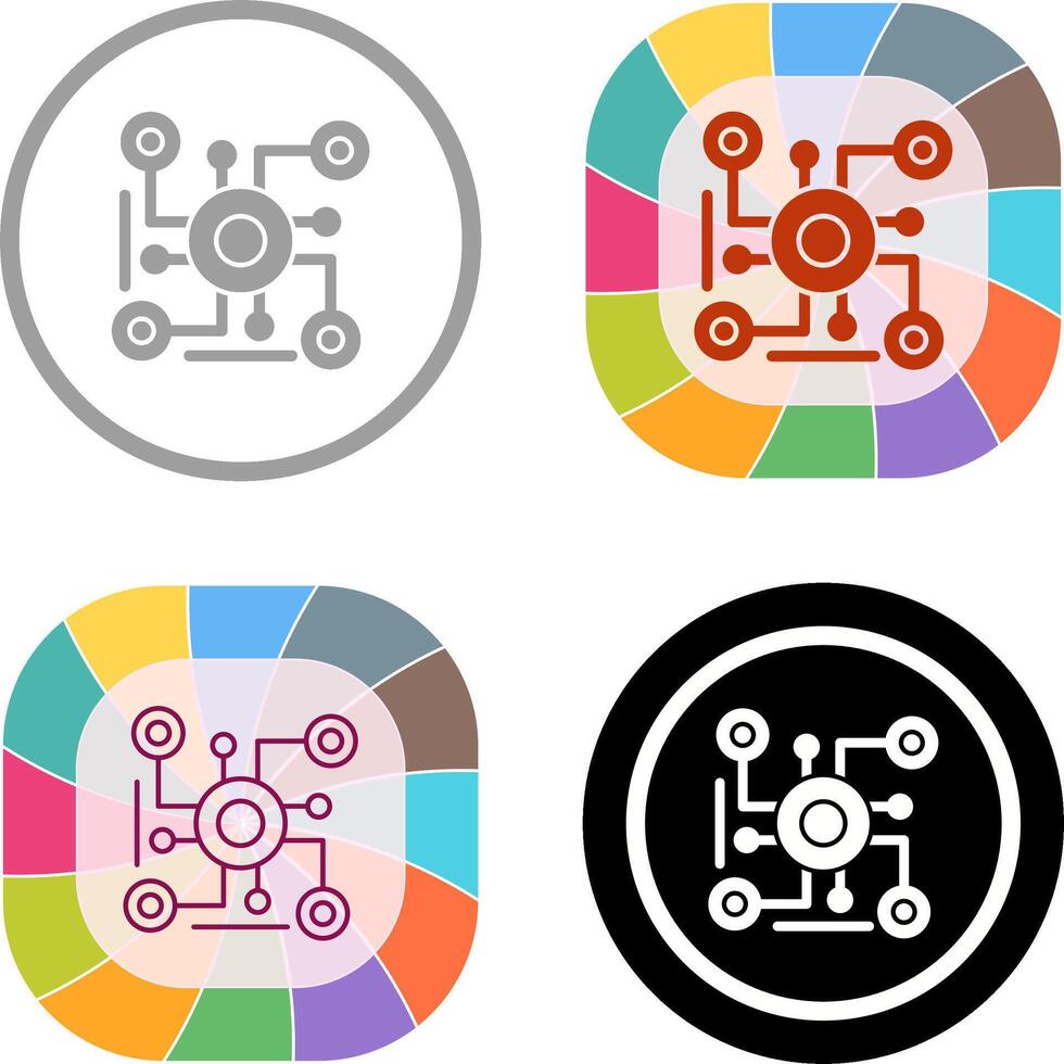 Connection Icon Design vector