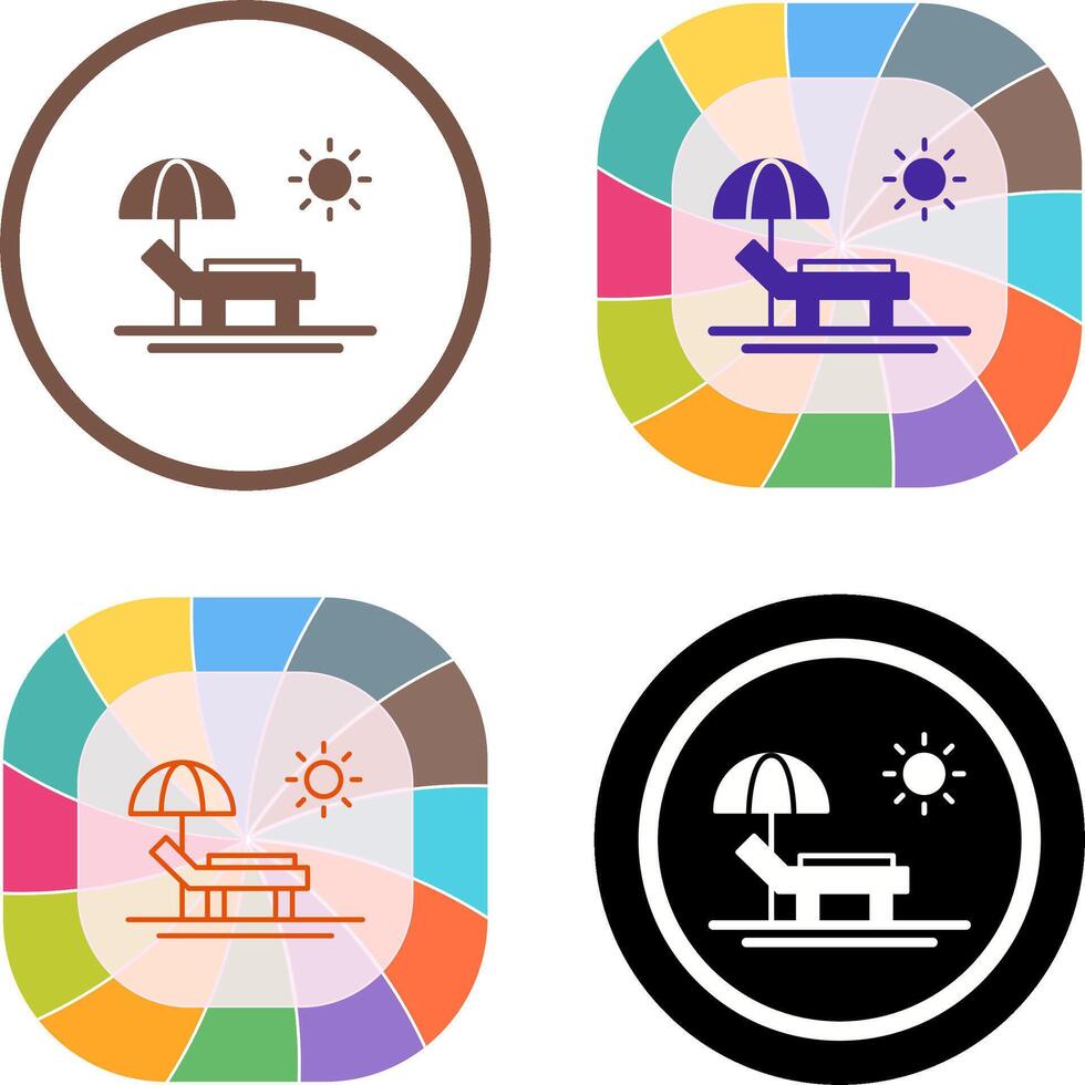 Hammock Icon Design vector