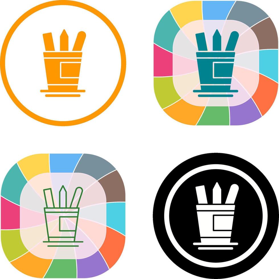 Stationery Icon Design vector