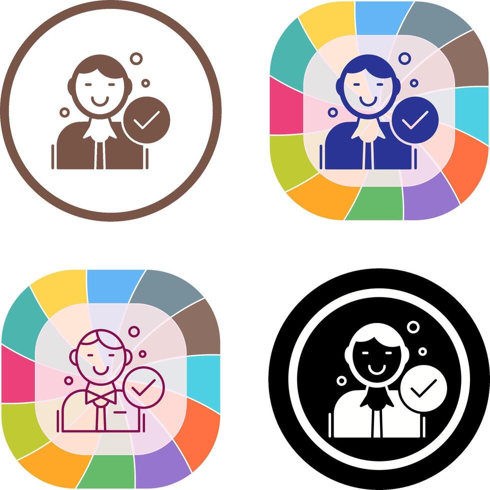 Hire Icon Design vector