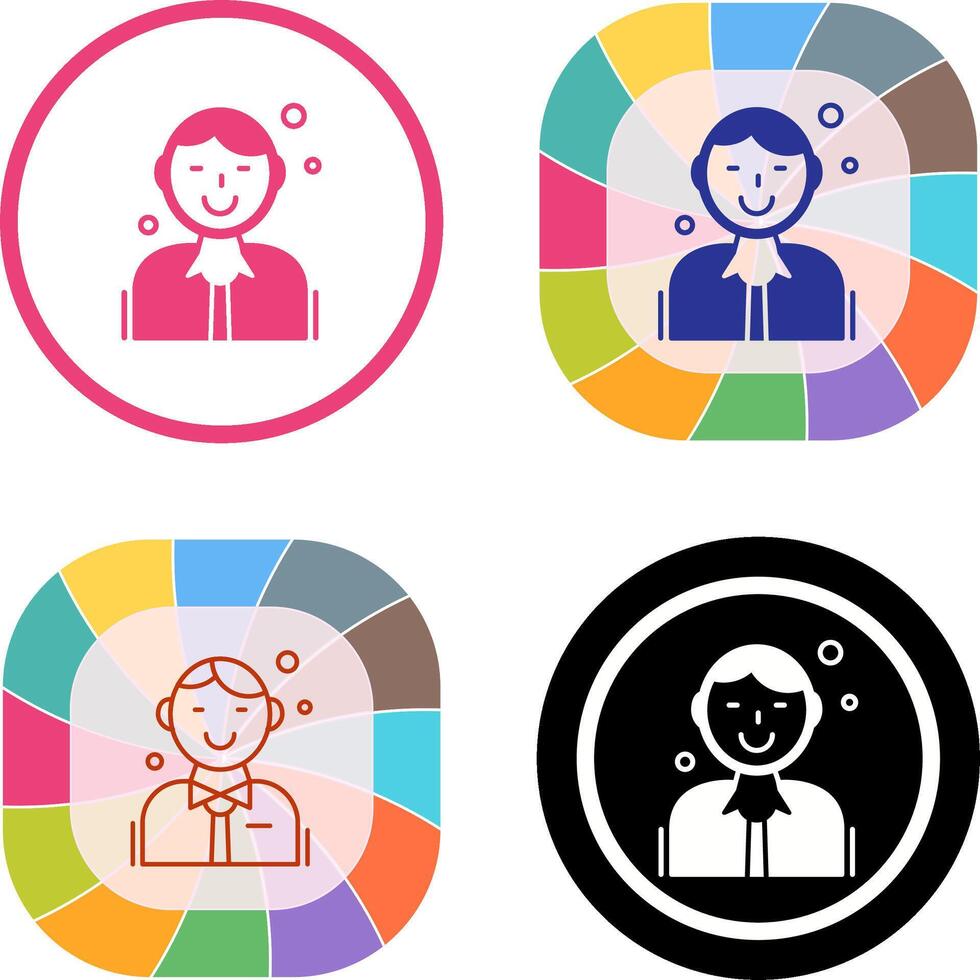 Employee Icon Design vector