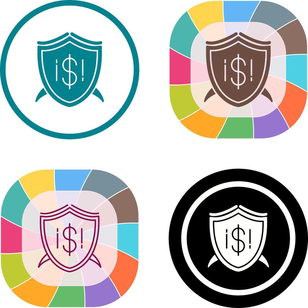 Shield Icon Design vector