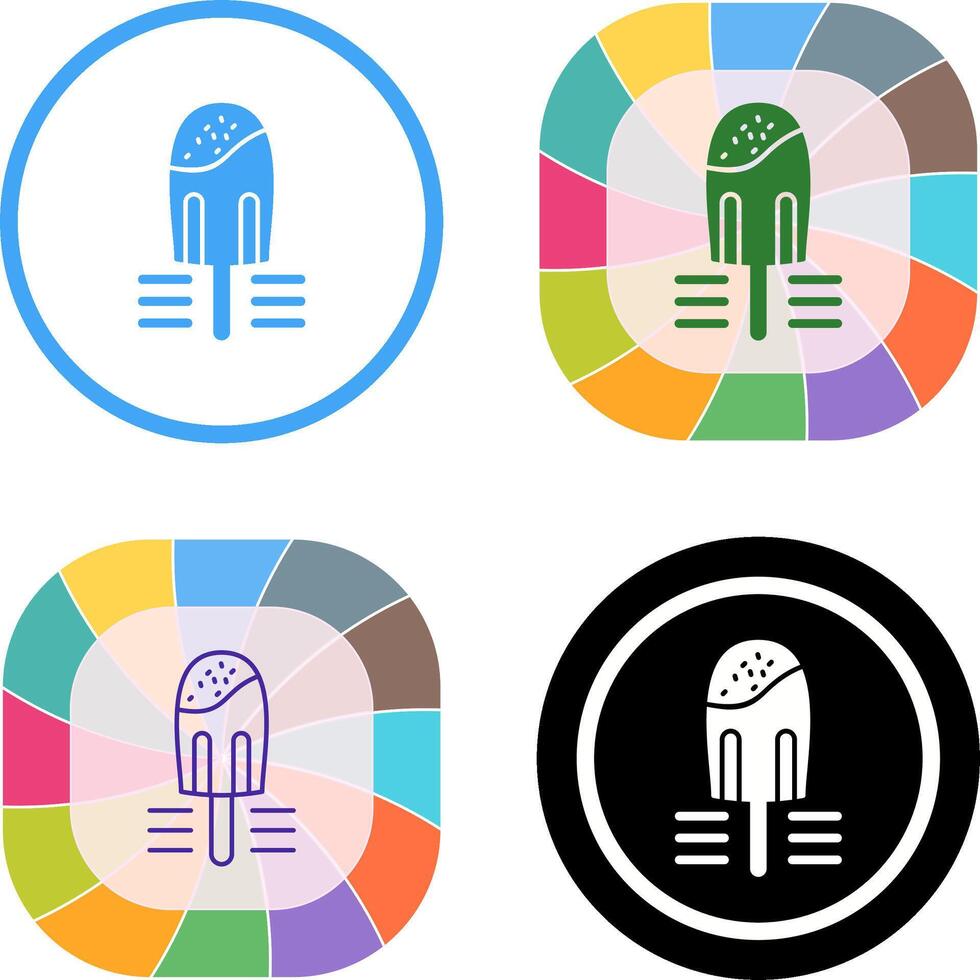 Popsicle Icon Design vector