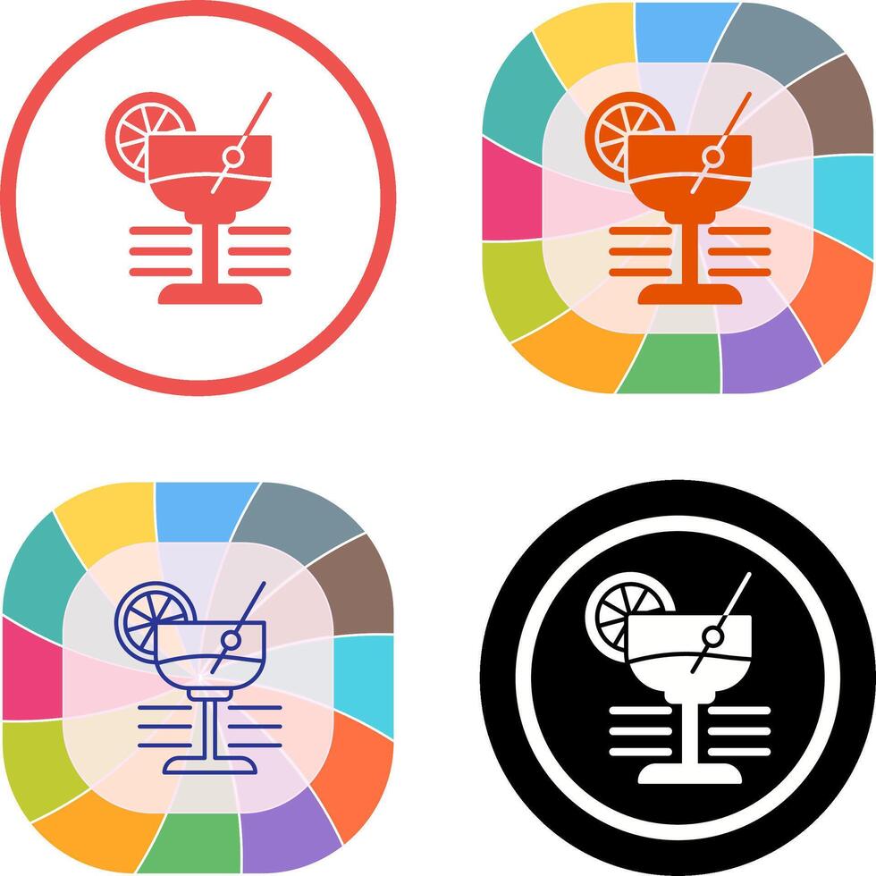 Martini Icon Design vector