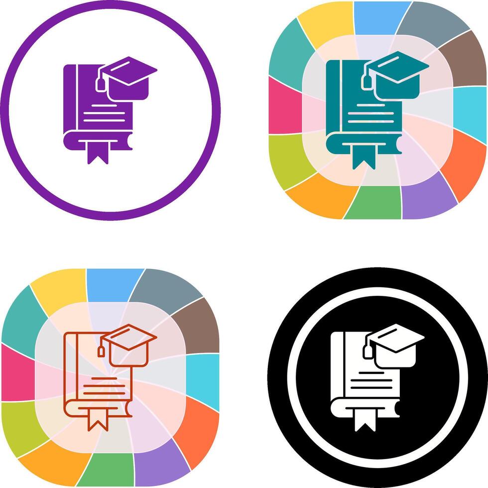 Graduation Icon Design vector