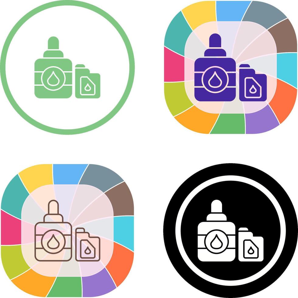 Ink Cartridge Icon Design vector