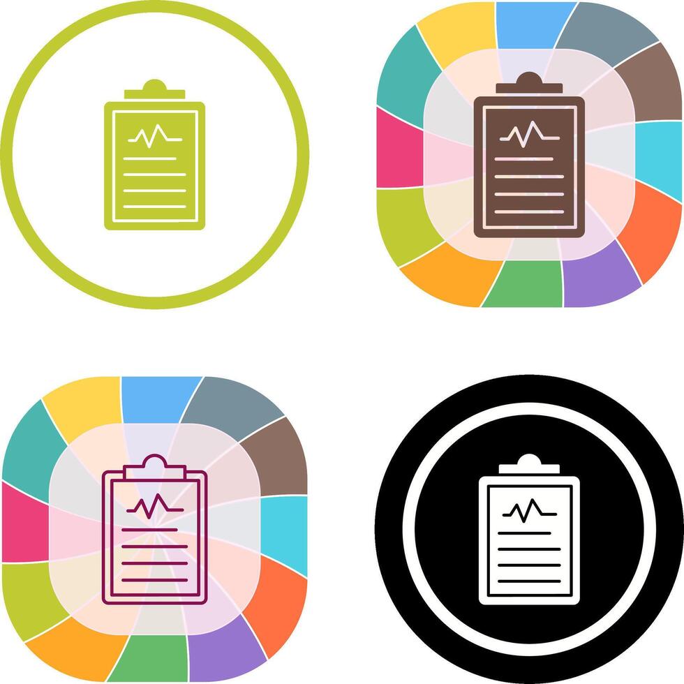 Clipboard Icon Design vector