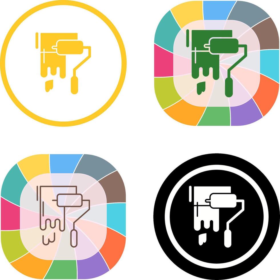 Painting Icon Design vector