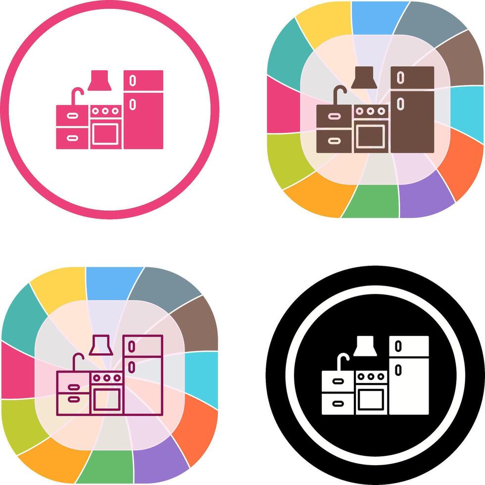 Kitchen Icon Design vector