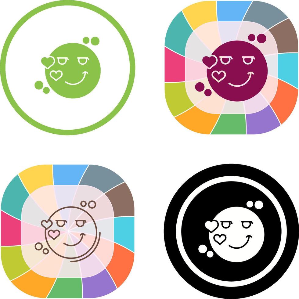 Flirty Icon Design vector