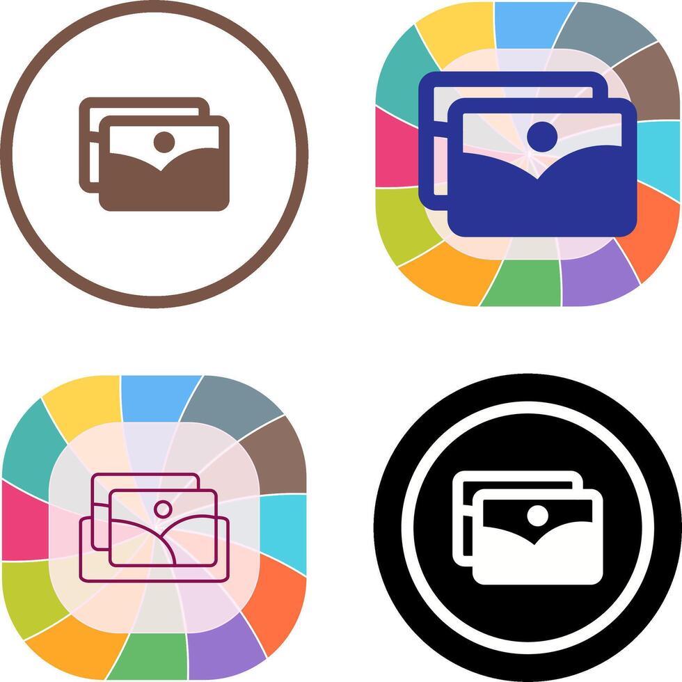 Photograph Icon Design vector