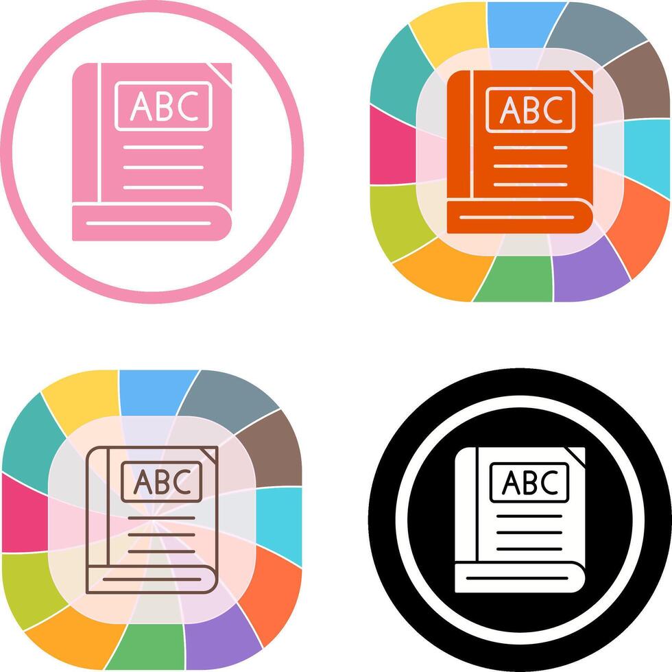 Book Icon Design vector
