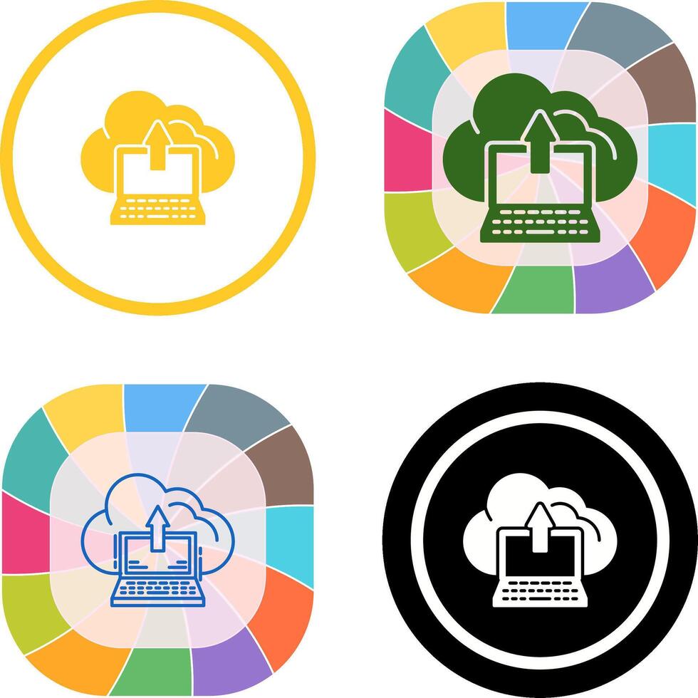 Backup Icon Design vector