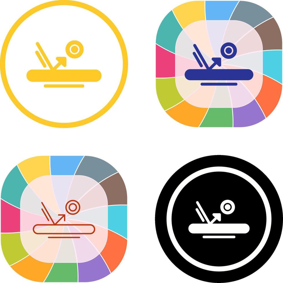 Bounce Icon Design vector